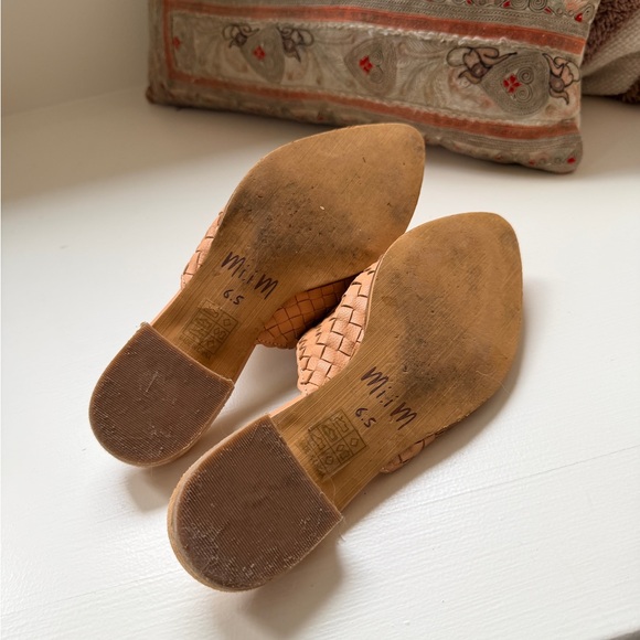 Mi.iM woven pointed toe mules - 6.5 - Picture 8 of 9